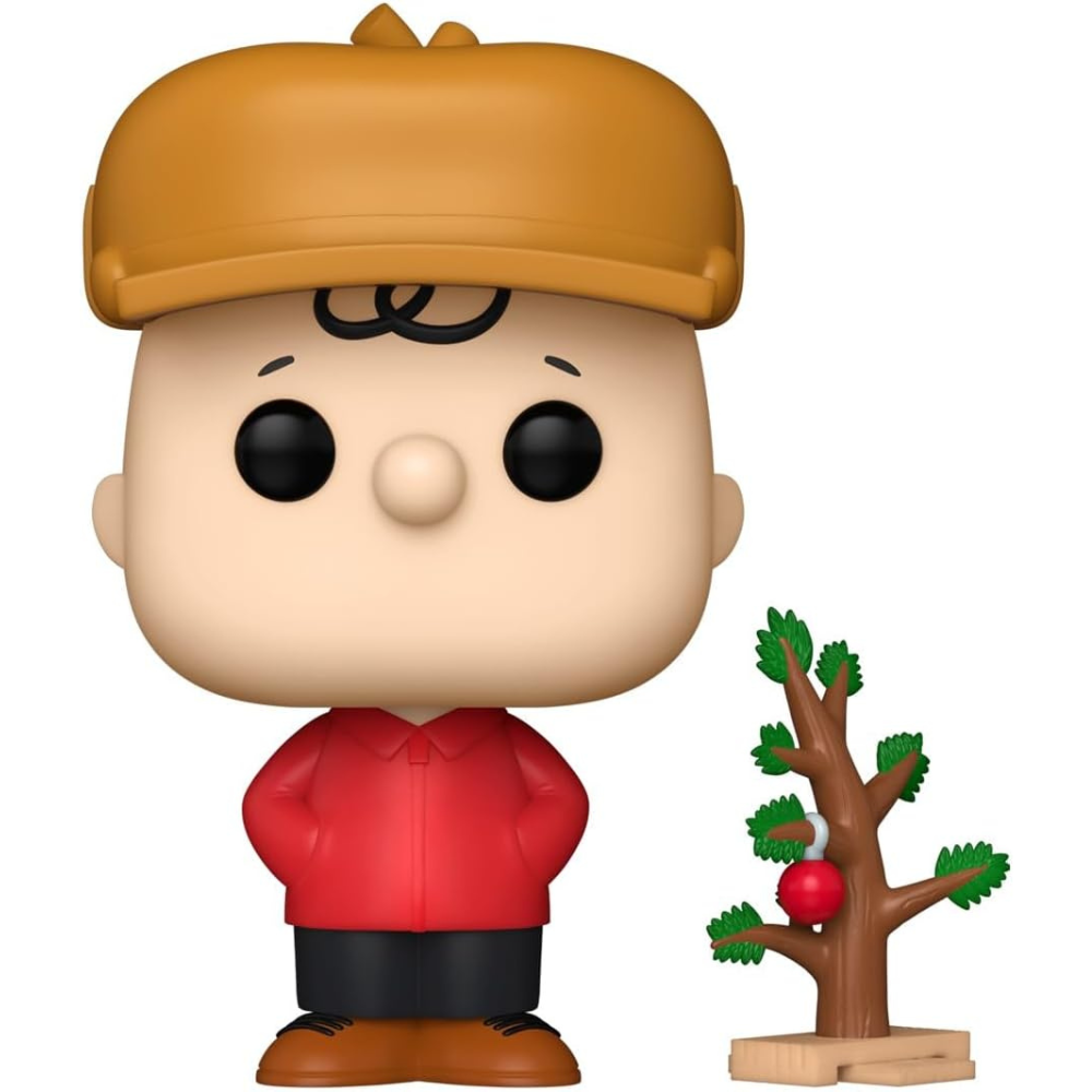 Funko Pop! Movies: A Charlie Brown Christmas - Charlie Brown with Tree #1627