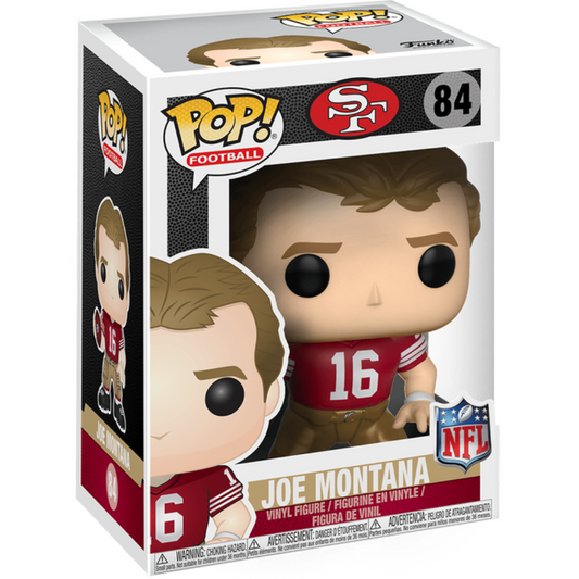 Funko Pop! NFL Legends: San Francisco 49ers - Joe Montana #84