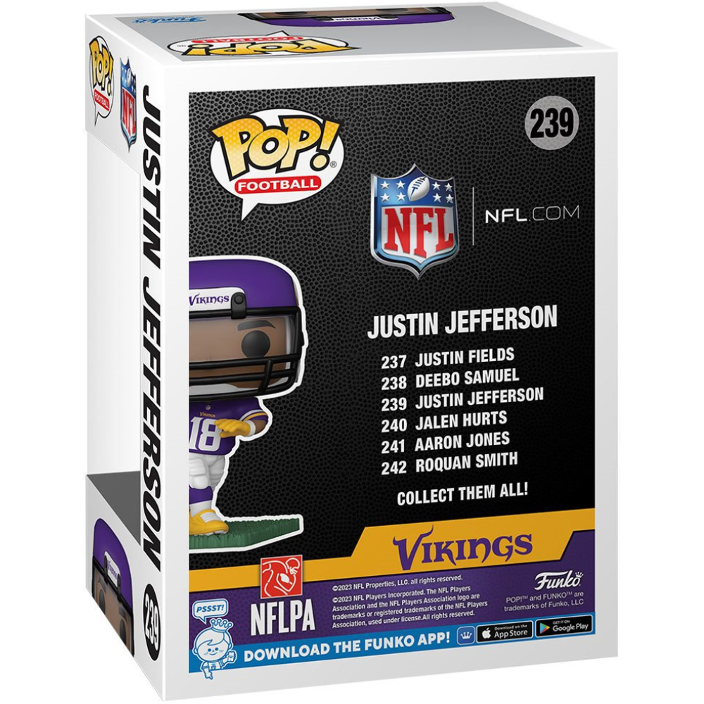 Funko Pop! NFL: Minnesota Vikings - Justin Jefferson #239