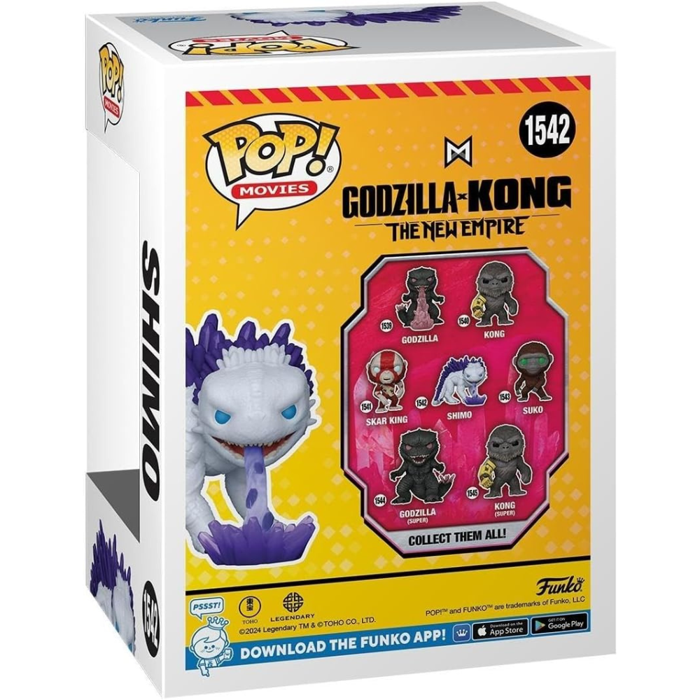 Funko Pop! Movies: Godzillla x Kong: The New Empire - Shimo with Ice-Ray #1542