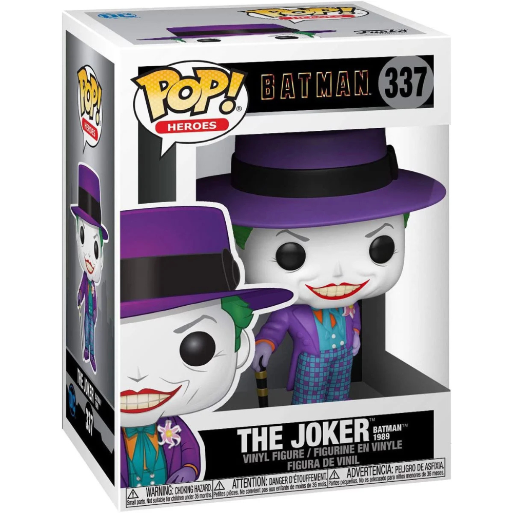 Funko Pop! Heroes: Batman 1989 - Joker with Hat #337