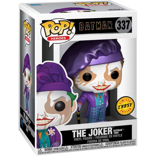 Funko Pop! Heroes: Batman 1989 - Joker with Hat CHASE #337